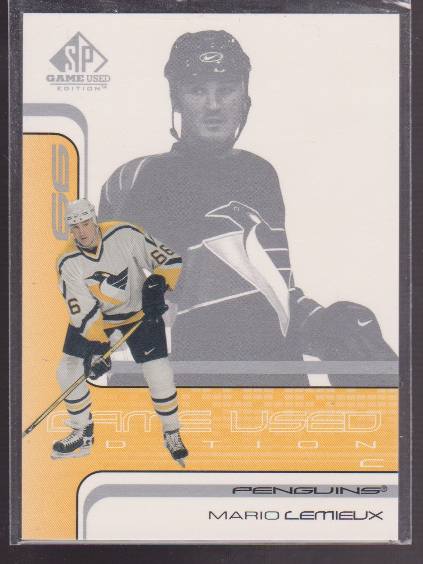 (image for) 2001-02 SP Game Used #43 Mario Lemieux